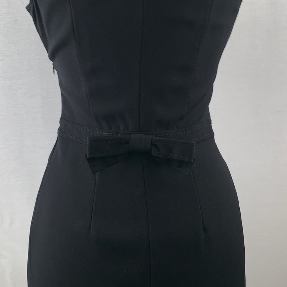 Moschino Cheap and Chic black wool sheath dress - Picture 3 of 8
